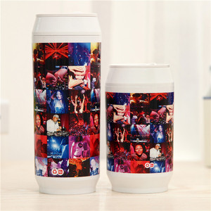 Regalo Promocional de <span class=keywords><strong>navidad</strong></span> 2016 Creativo Grande Zip-top Puede Diseño de Doble Pared Taza De La Sublimación - Product Image 1