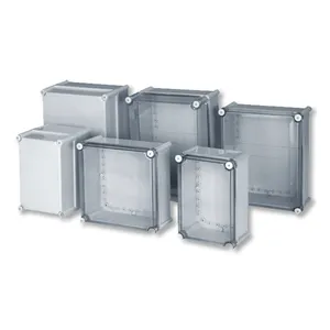 TIBOX Abs PC PVC electrical junction box Plastic Control Panel Enclosure plastic box for power supply