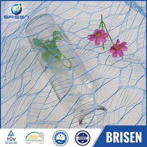Couleurs broder polyester <span class=keywords><strong>tulle</strong></span> décoration <span class=keywords><strong>bleu</strong></span> inhabituel tissus d'ameublement - Product Image 4