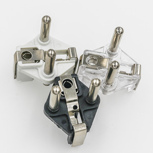 A-003-51 4.8mm bouchon en plastique insert creux mini métal butt prises électriques rohs - Product Image 4