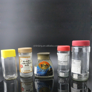 Botella de Vidrio Grabada Shanghai Linlang con Tapa de Plástico para Café Instantáneo y Granos de Café - Product Image 6