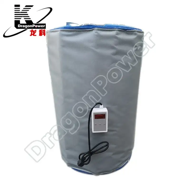 200 Liter Honey Drum Band Heater Cover with Digital Display Thermostat