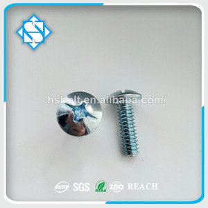 Cabeza de oblea <span class=keywords><strong>Phillips</strong></span> Tornillo de cabeza plana autorroscante Tornillo de máquina Chapado en zinc con cabeza de armazón y ranura <span class=keywords><strong>Phillips</strong></span> En stock - Product Image 2