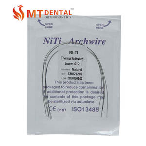 Ortodonzia materiale di termico attivo niti arch fili - Product Image 4