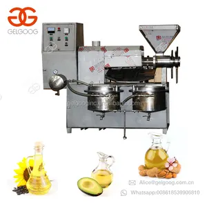 Automatic Cold Pressed Oil Extraction Castor Walnut Press Palm Refining Groundnut Peanut Oil Making Oil Expeller Machine Price