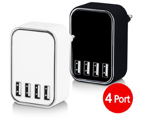 Cổng 4USB Nhiều USB Điện Thoại Di Động Tường 5V Thông Minh Úc SAA Được Liệt Kê Bộ Sạc - Product Image 4