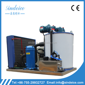 2016 OEM superventas 1 T/Día Flake máquina de hielo comercial hacedor - Product Image 5