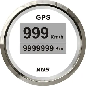 KUS 52mm Numérique GPS Compteur De Vitesse Avec 5 M Antenne GPS En Un Seul Paquet