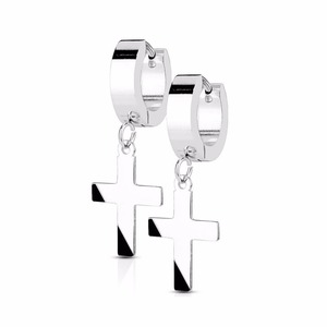 Pendientes de Aro con Trébol de Cuatro Hojas, Chapados en Oro de 18K, Resistentes al Agua, de Acero Inoxidable y Titanio, Geométricos, Modernos, para Mujer - Product Image 4