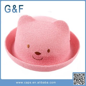 Diseño encantador del bebé de lujo del sombrero del sol a granel - Product Image 3