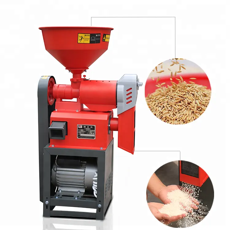DAWN AGRO حصة الأرز مطحنة طحن القصف آلة طحن للاستخدام المنزلي