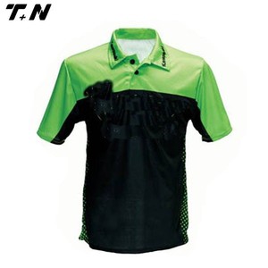 China, fábrica de camisas de polo sublimado blanco <span class=keywords><strong>y</strong></span> negro - Product Image 3