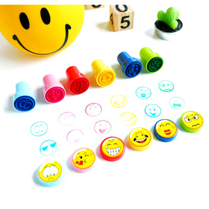 अभिव्यक्ति मिनी बच्चों खिलौना खुद रबर के टिकटों - Product Image 4