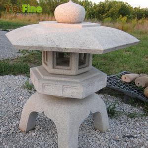 Outdoor Decoratie Graniet Pagode Lantaarn - Product Image 5