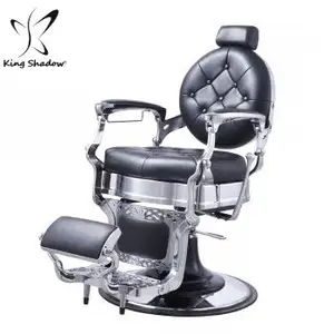 Normal stil salon sandalyesi antika berber istasyonu kingshadow dayanıklı berber koltuğu salon için