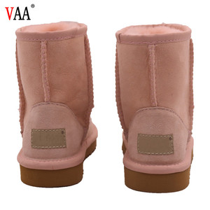 AN-CF-027 venta superior fabricante lindo niños botas zapatos de <span class=keywords><strong>la</strong></span> nieve, Invierno botas de piel en stock - Product Image 6