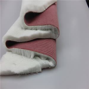 Oeko tex стандартная 100% полиэфирная замшевая ткань из искусственного меха кролика - Product Image 6