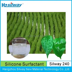 Nhà máy cung cấp trực tiếp Silway 240 bề mặt hoạt động Alkyl Silicone dầu Đất làm ướt đại lý cho rau xanh