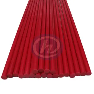 Tongkat Tirai Serat Kaca Kekuatan Tinggi/Rel, Tiang Bendera FRP Produsen Batang Padat FRP untuk Tirai