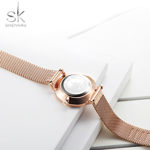 SK Fashion watch gold women 2022 <span class=keywords><strong>orologio</strong></span> al quarzo Ultra <span class=keywords><strong>sottile</strong></span> di alta qualità <span class=keywords><strong>donna</strong></span> abito elegante <span class=keywords><strong>orologio</strong></span> da <span class=keywords><strong>donna</strong></span> Montre Femme 0093 - Product Image 3
