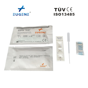 Cualitativa detección simultánea de diagnóstico rápido de <span class=keywords><strong>Kit</strong></span> de prueba para la <span class=keywords><strong>Malaria</strong></span> P f/P v (antígeno de CGIA) - Product Image 2