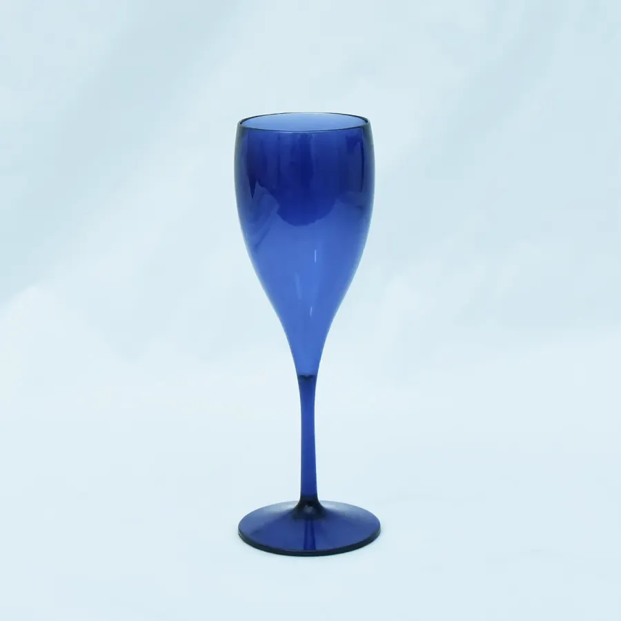 Flûtes à Champagne, verres à boire, en plastique acrylique, pour restaurant, 150ml, 2 pièces