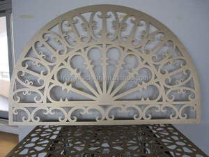 Découpe au Laser en acier inoxydable service grille décorative fenêtre porte en métal feuille coupee - Product Image 2