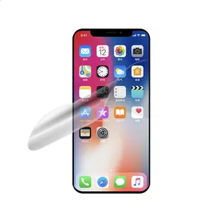 Protecteur d'écran, 50 pièces, film TPU souple, personnalisé pour iphone xs