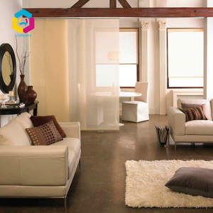Painel Deslizante ajustável Via Férrea Dupla Sem Fio Da Cortina Cega - Product Image 1