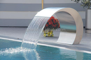 Nuevo diseño barato <span class=keywords><strong>interior</strong></span> o al aire libre <span class=keywords><strong>mini</strong></span> <span class=keywords><strong>piscina</strong></span> lámina de agua cascada para spa <span class=keywords><strong>piscina</strong></span> - Product Image 3