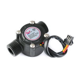 YF-S201 1-30L/min 3Y Sensor de flujo de agua de flujo Hall, Sensor de flujo de agua de Control de 1/2 "2.0MPa - Product Image 1