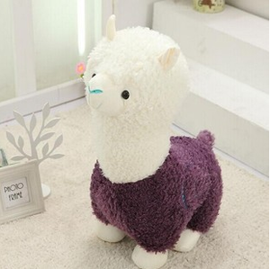 Gran peluche lindo alpaca muñeca gigante animales de peluche suave juguete regalo de niño - Product Image 3