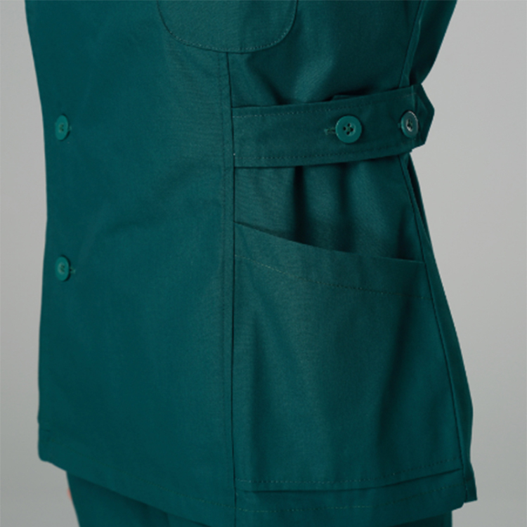 Venta caliente Doctor uniformes enfermería médico bata ropa clínica de conjuntos de manga corta Tops + Pantalones uniforme