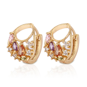 Bijoux en gros pas chers de Chine, boucles d'oreilles en or, modèles de bijoux - Product Image 1