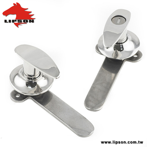 Cerraduras de armario para puerta de Panel eléctrico, pestillo de palanca, cuarto de vuelta, placa de distribución de Hardware Industrial, cerradura de manija oscilante - Product Image 5