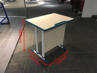 Siège en plastique Bureau D'étudiant Et Chaise Table D'étude Et Chaise Mobilier Scolaire Bon Marché Chaise de Bureau (YA-X037A)