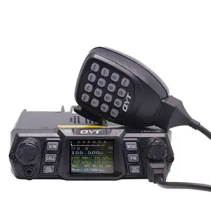 Yüksek güç VHF 136-174 radyo uzun menzilli araç araç iletişim Quad bekleme renkli ekran QYT KT-780plus 100W mobil radyo