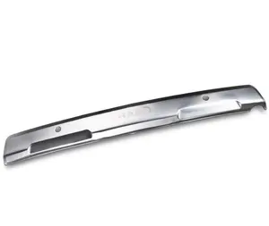 ABS Chrome Chống Trầy Xước Bạc Xe Rear Bumper Guard Bìa Cho Toyota Land Cruiser Prado FJ150 2010-2019 Phụ Kiện