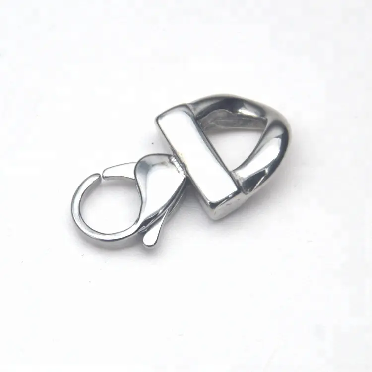Wholesale Stainless Steel Clasp for bracelet toggle clasps Unique Lobster buckle for making jewelry BXPJ154
