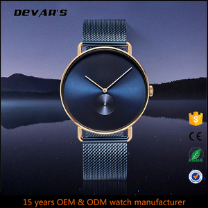 Custom Own Logo Minimalist Stainless Steel <strong>Watch</strong> - Product Image 4