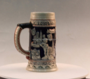 Jarra de cerveza fría de cerámica de <span class=keywords><strong>porcelana</strong></span> personalizada hecha a mano, tamaño y forma baratos que se pueden personalizar - Product Image 3