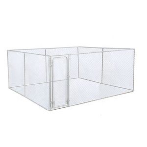 Classics Style Large Outdoor Chain Link Modular <strong>Kennel</strong> Crate for Heated <strong>Dog</strong> <strong>Run</strong>