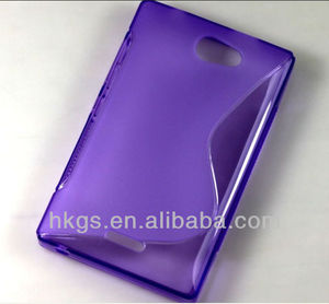 S Linea TPU Cassa Molle Del Gel per Nokia Asha 502 Dual SIM - Product Image 3