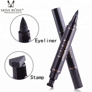 Delineador de <span class=keywords><strong>Ojos</strong></span> Líquido Miss Rose, Secado Rápido, Resistente al Agua, Color Negro con Sello, Lápiz de <span class=keywords><strong>Ojos</strong></span> de Belleza - Product Image 3