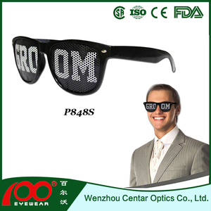 De Buena Calidad del Proveedor <span class=keywords><strong>Chino</strong></span> <span class=keywords><strong>Gafas</strong></span> <span class=keywords><strong>con</strong></span> Pegatinas y Agujeritos de Hombre - Product Image 1