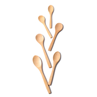 Cuillère en bois de bambou pour cuisine, ustensile de cuisson, cuillère à soupe, accessoires de restauration, vente chaude en ligne