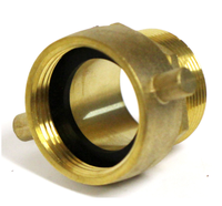 Adaptateur de bouche d'incendie pour tuyau d'incendie 1-1/2 "NST (NH) femelle pivotant X 1-1/2" mâle NPT
