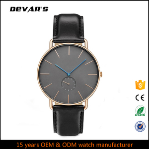 Custom Own Logo Minimalist Stainless Steel <strong>Watch</strong> - Product Image 5