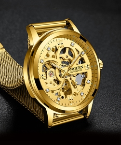 FNGEEN-<span class=keywords><strong>Montre</strong></span> squelette pour hommes, Sport, luxe, mécanique, Top <span class=keywords><strong>marque</strong></span>, horloge <span class=keywords><strong>automatique</strong></span>, nouvelle collection - Product Image 5