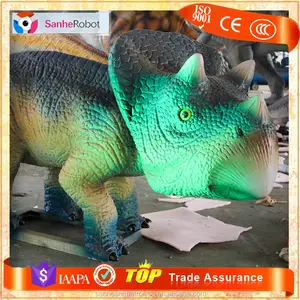 Geo parkı gece ışık led dinozor, sünger aydınlatma dinozor, animasyonlu açık Noel süslemeleri olarak satılan